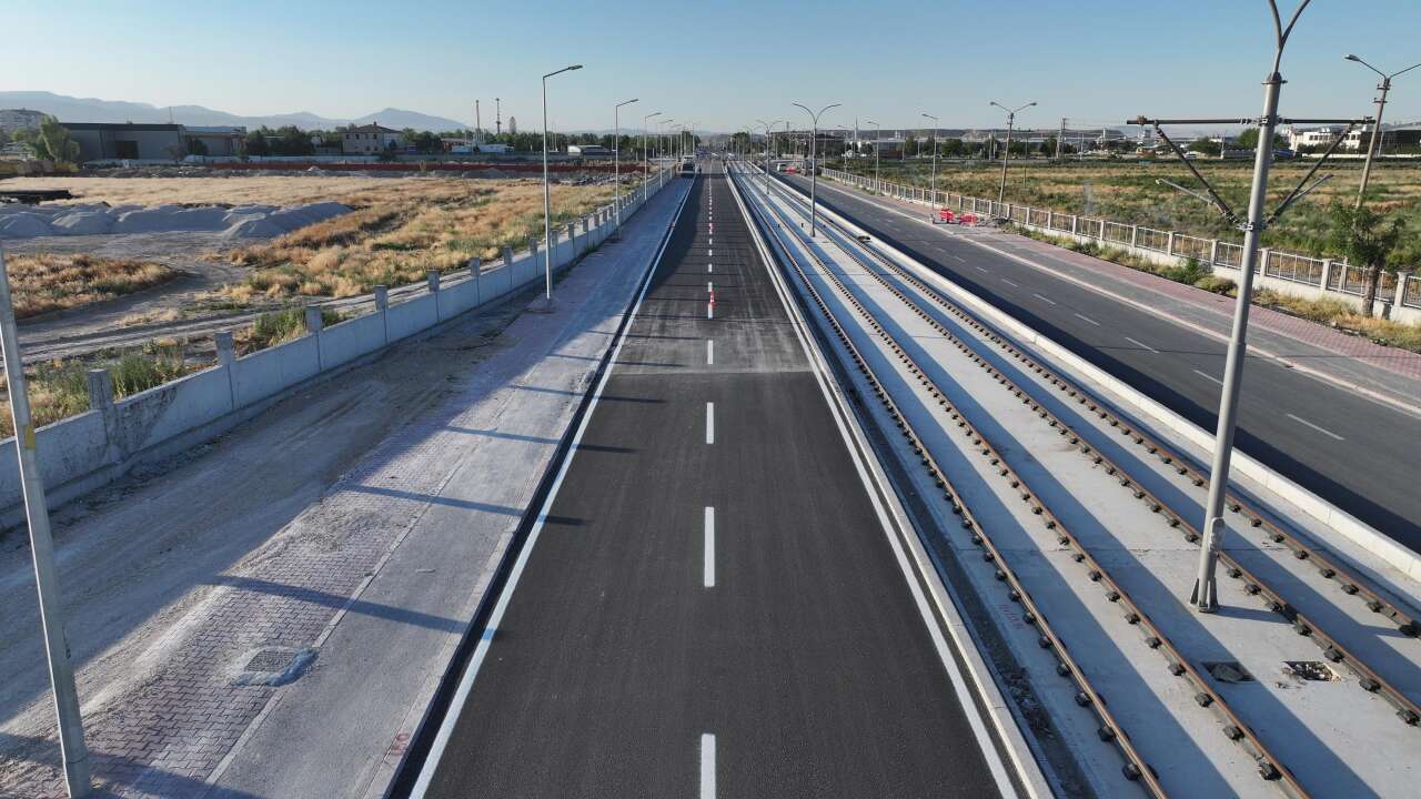 15 milyon liralık çalışma bitti, Konya'da sürücüler rahat nefes aldı 1